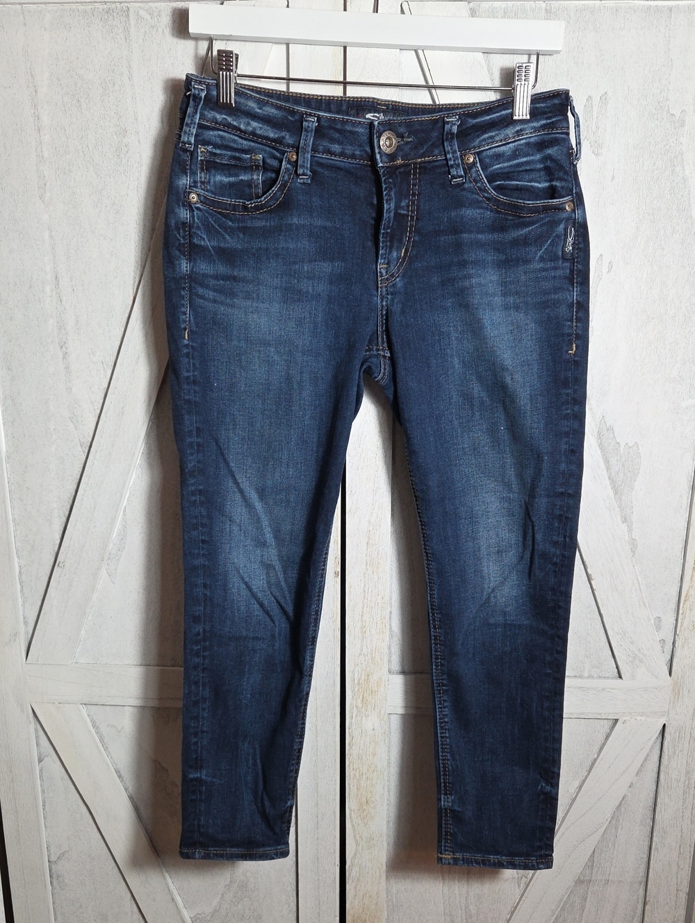 Silver Jeans Suki Skinny Crop Jeans Size 29